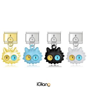 Glaze Cute Cat Charm
