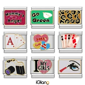 Glaze Camera Poker Charm
