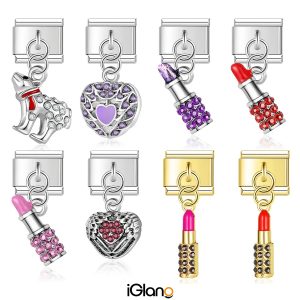Heart Bear Lipstick Charm
