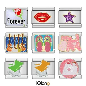 Cat Star Guitar Slippers Charm