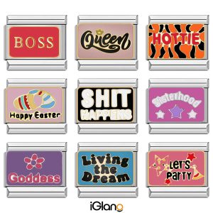 Boss Queen Italian Charms