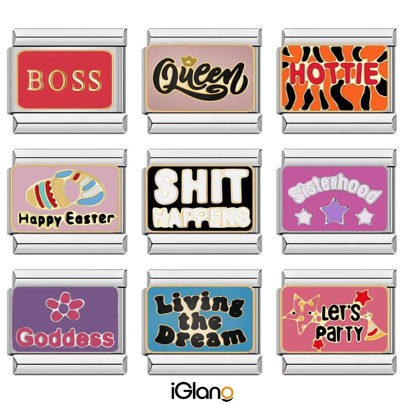 Boss Queen Italian Charms