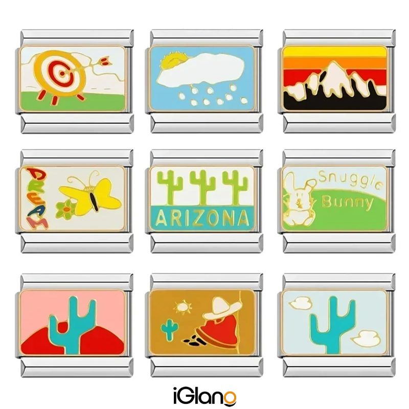 Cactus Volcano Dream Charm