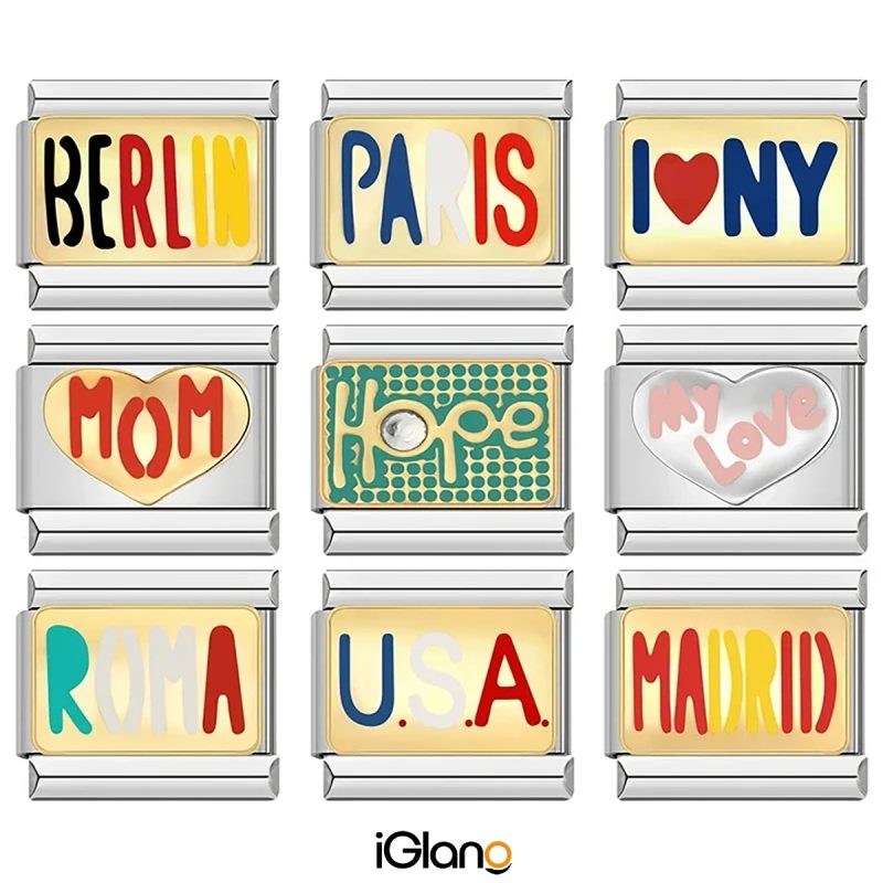 Daisy Glaze Madrid Mom Roma Paris Italian Charm