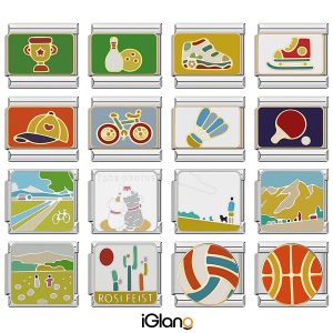 Sports Bike Champion Italian Charms