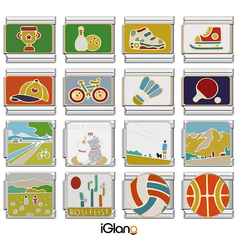 Sports Bike Champion Italian Charms